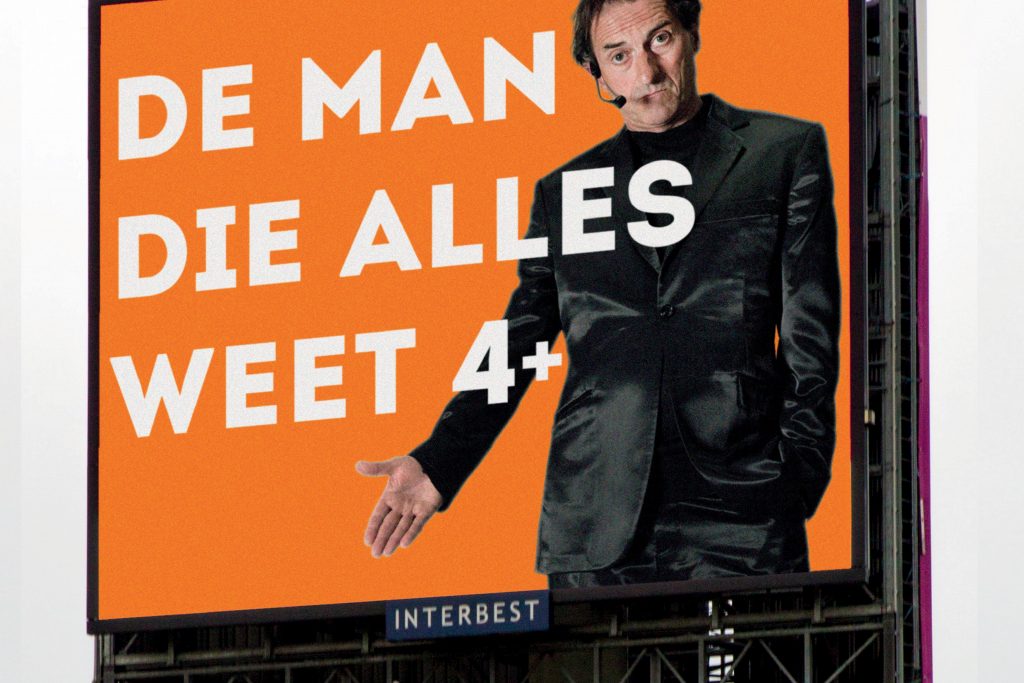 DE MAN DIE ALLES WEET 4+ Theater Artemis DE MAN DIE ALLES WEET 4+ Theater Artemis